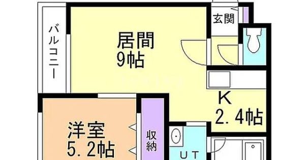 間取図_1LDK(間取)
