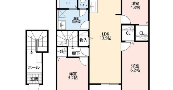 間取図_3LDK(外観)