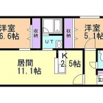 間取図_2LDK(間取)